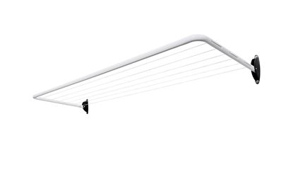 Retractaline. Wall Mounted folding frame clotheslines